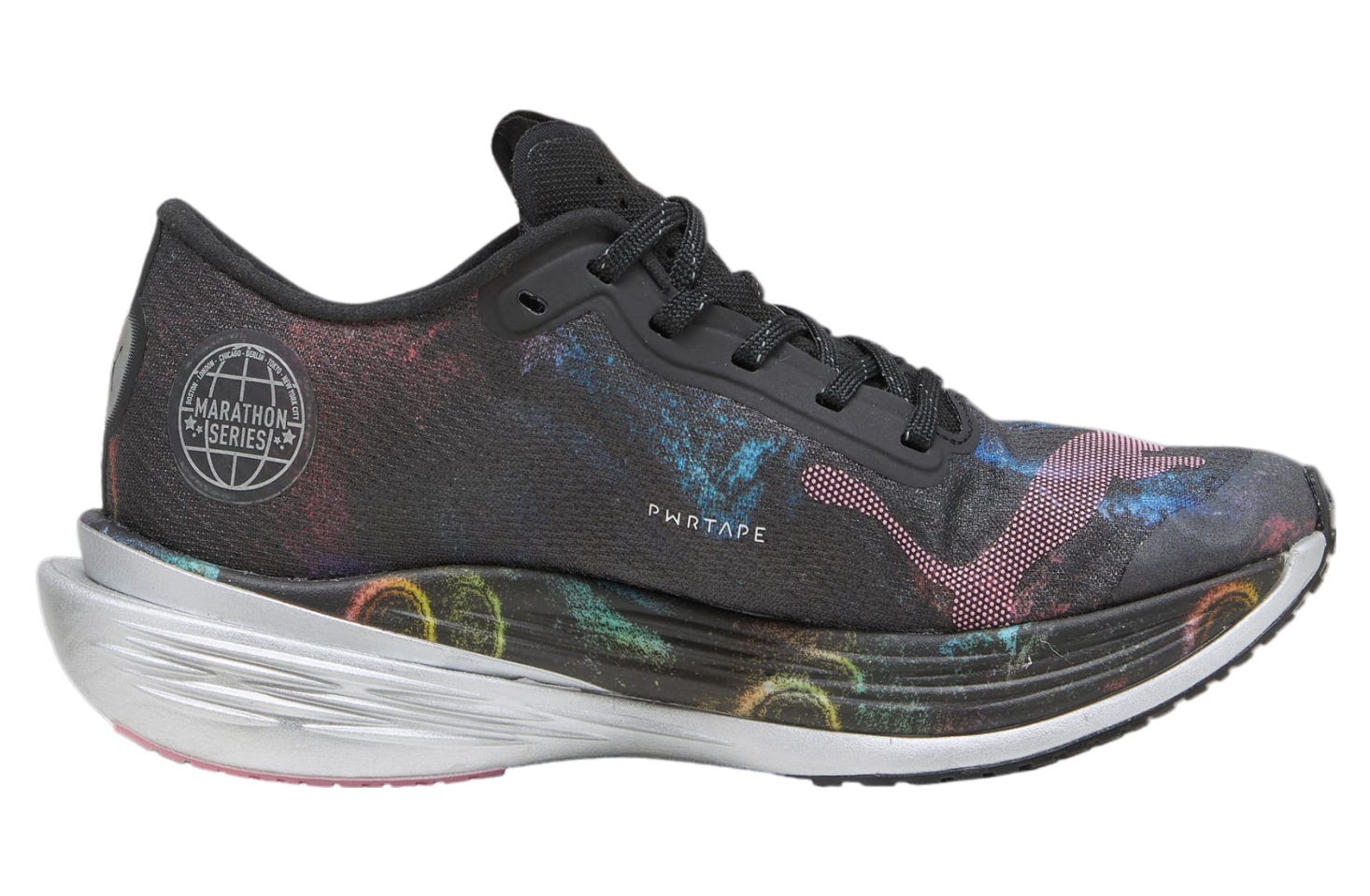 Puma Deviate Nitro Elite 2 Marathon Series WMNS Black / Strawberry Burst