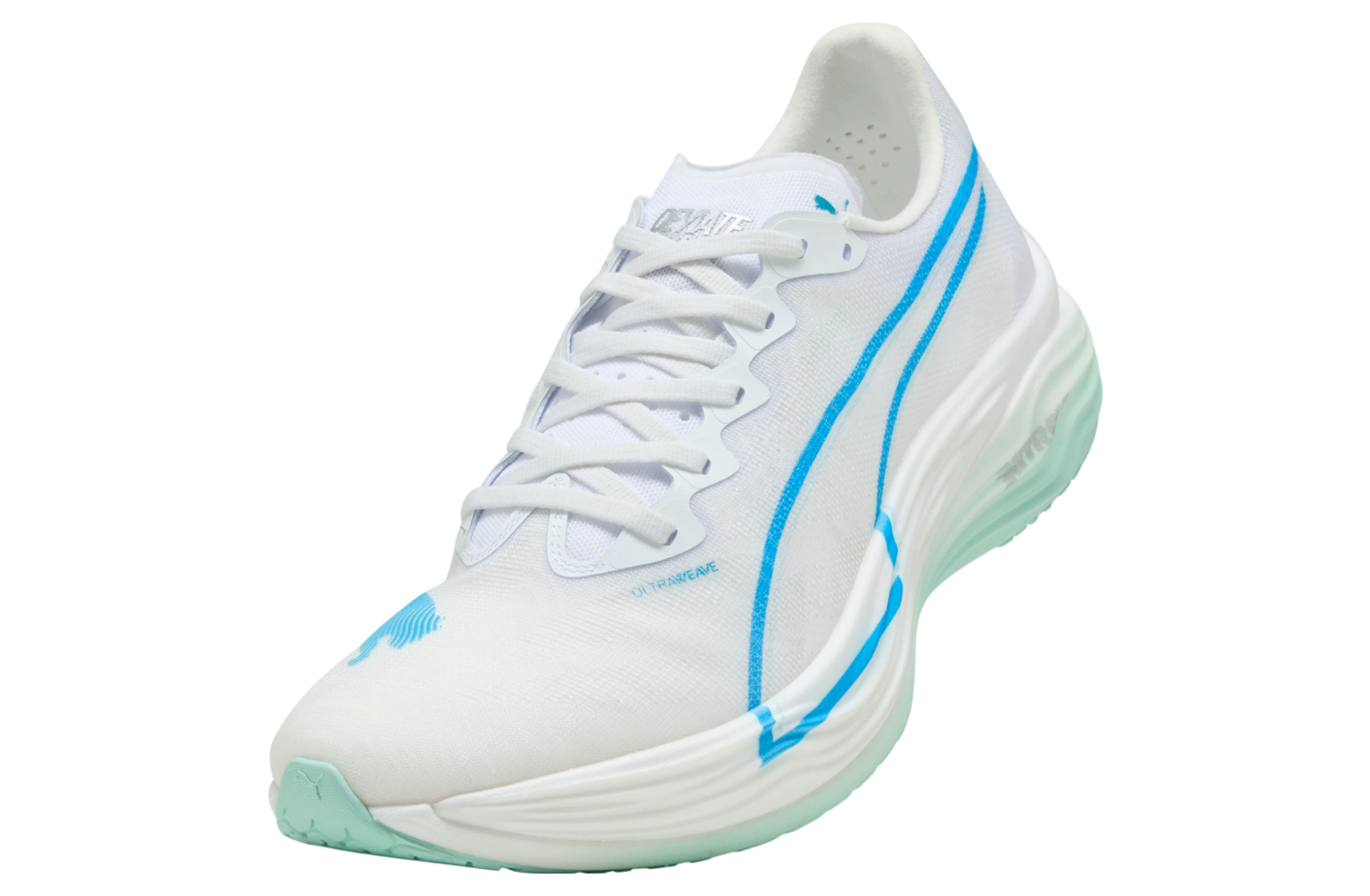 Puma Deviate Nitro Elite 3 White / Speed Blue