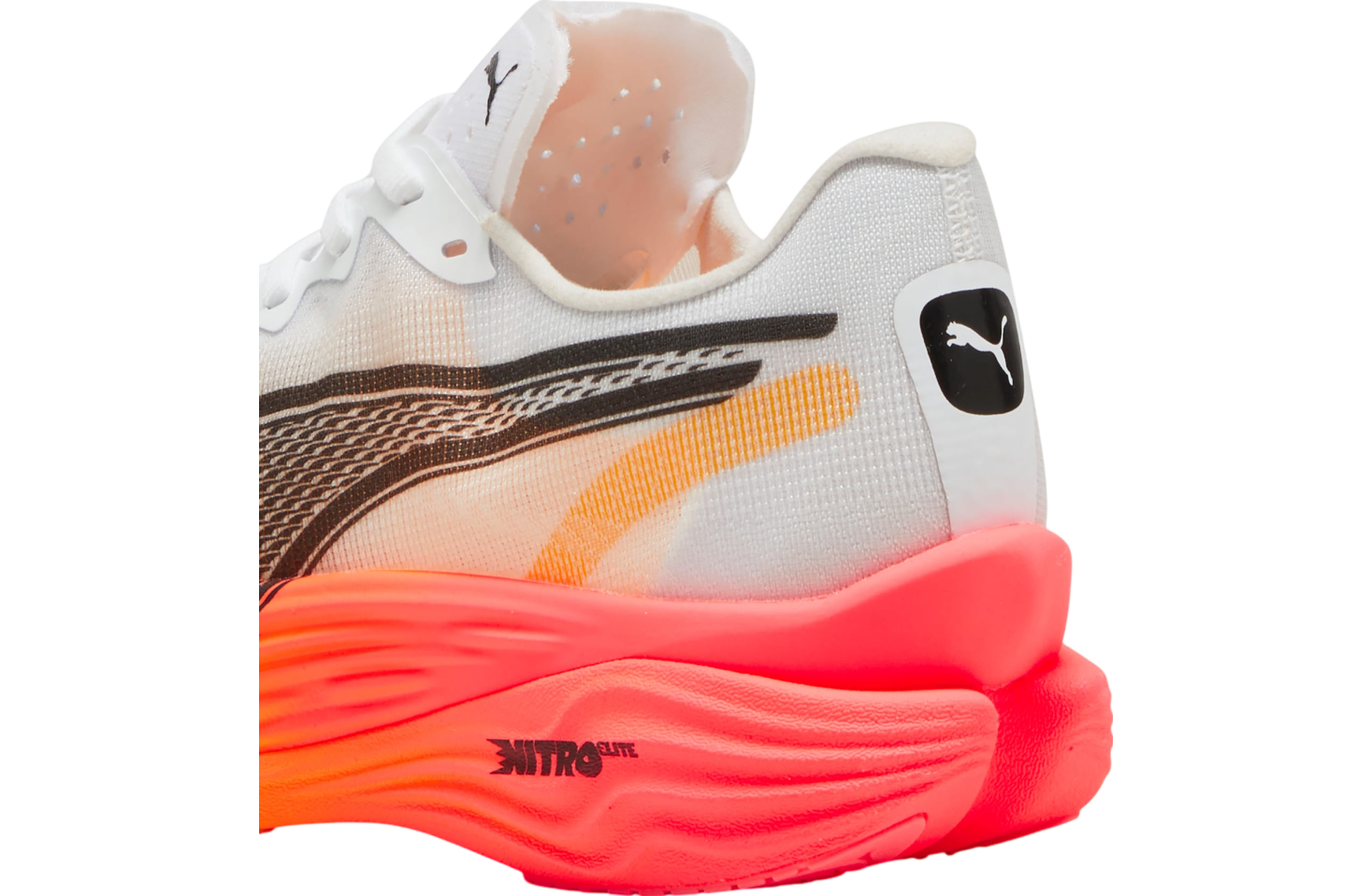 Puma Deviate Nitro Elite 3 White / Sunset Glow