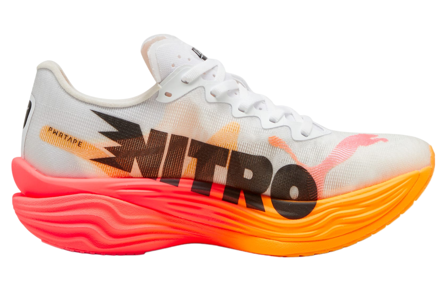 Puma Deviate Nitro Elite 3 White / Sunset Glow