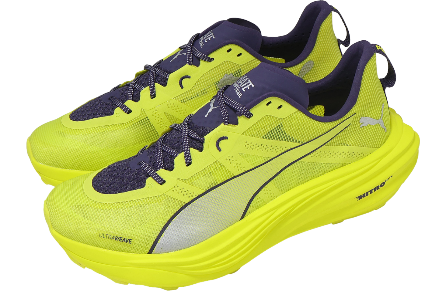 Puma Deviate Nitro Elite Trail Yellow / Purple
