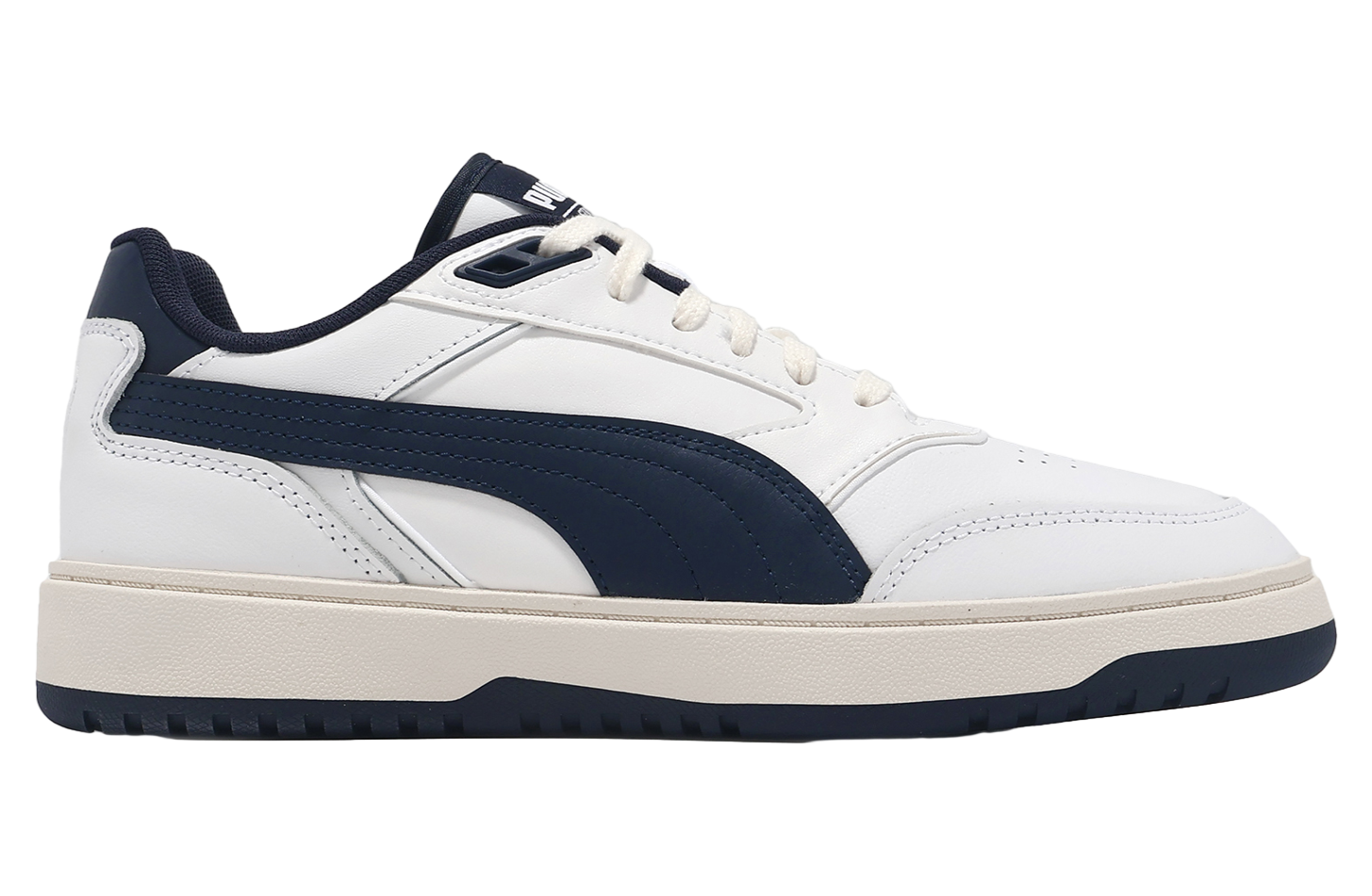Puma Doublecourt White / Club Navy