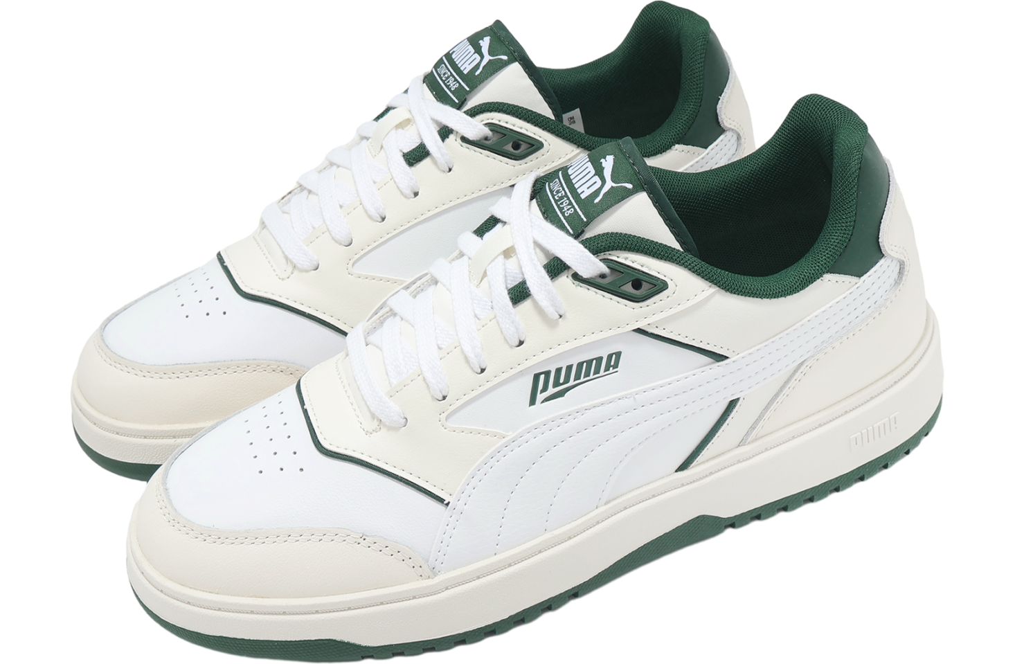 Puma Doublecourt White / Dark Myrtle