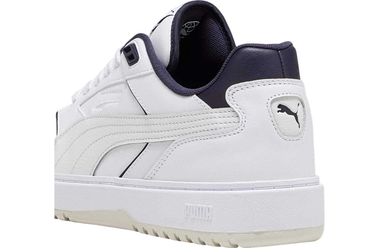 Puma Doublecourt White / New Navy