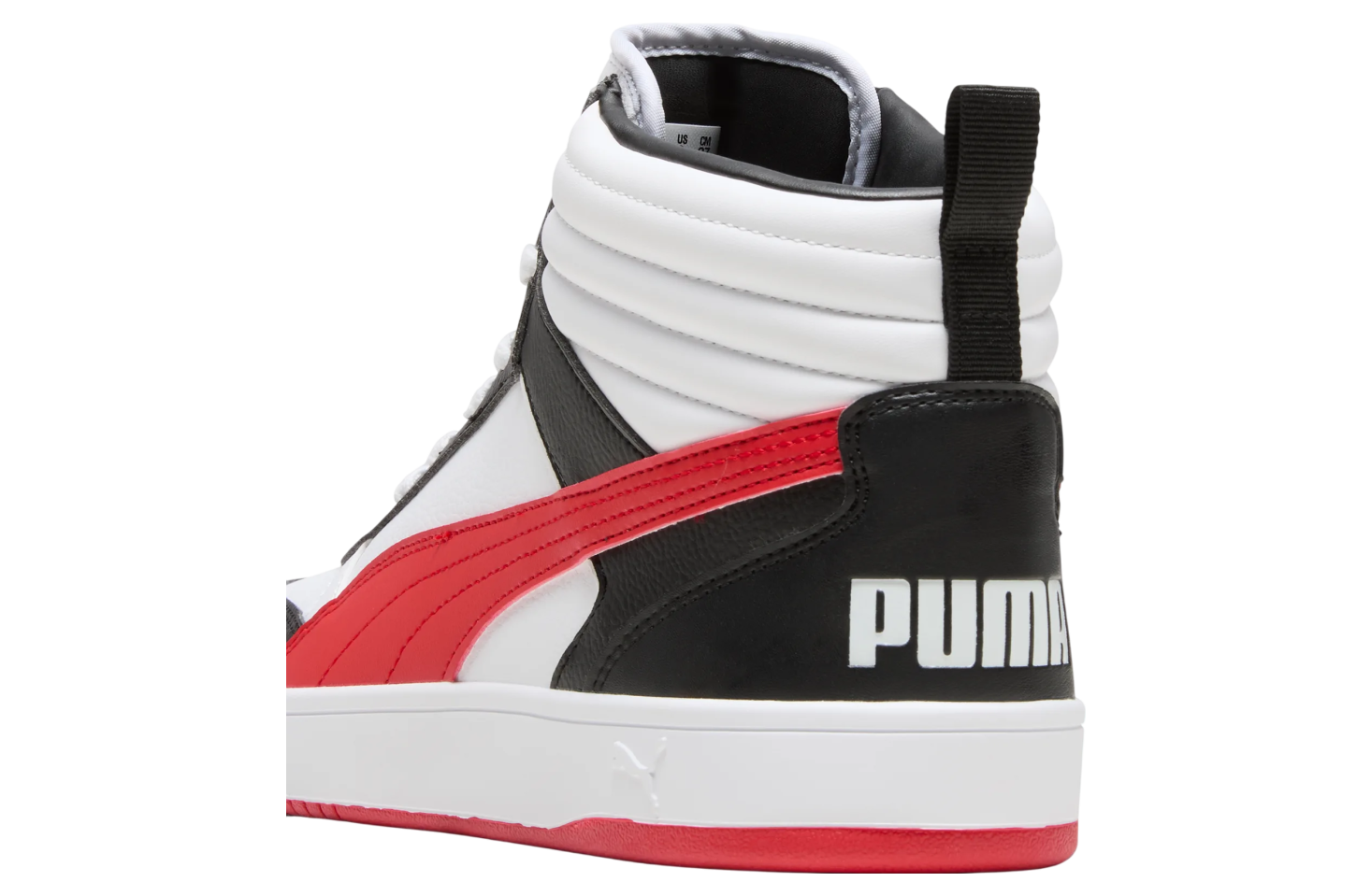 Puma Dribble Mid White / For All Time Red