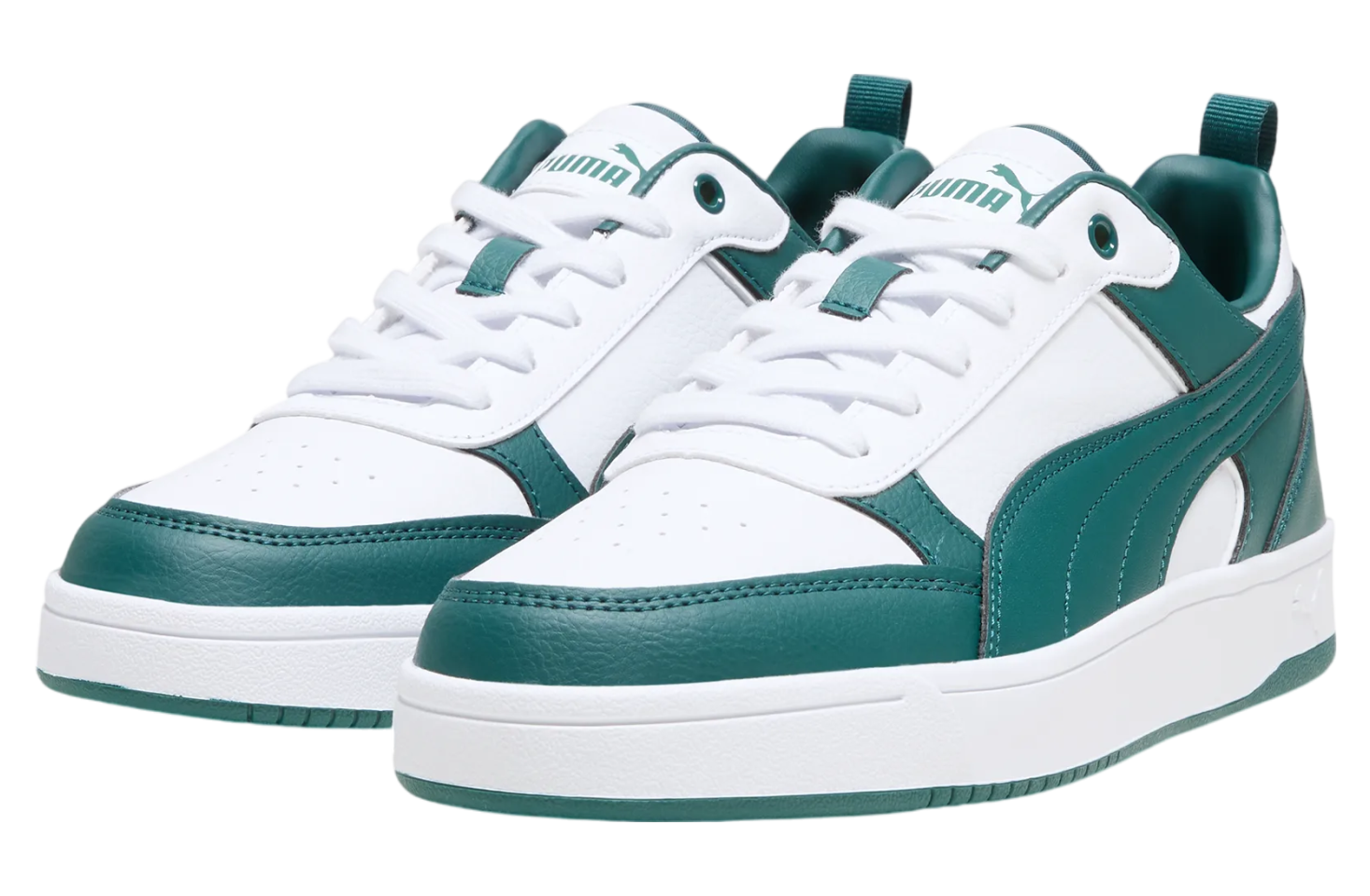 Puma Dribble White / Malachite