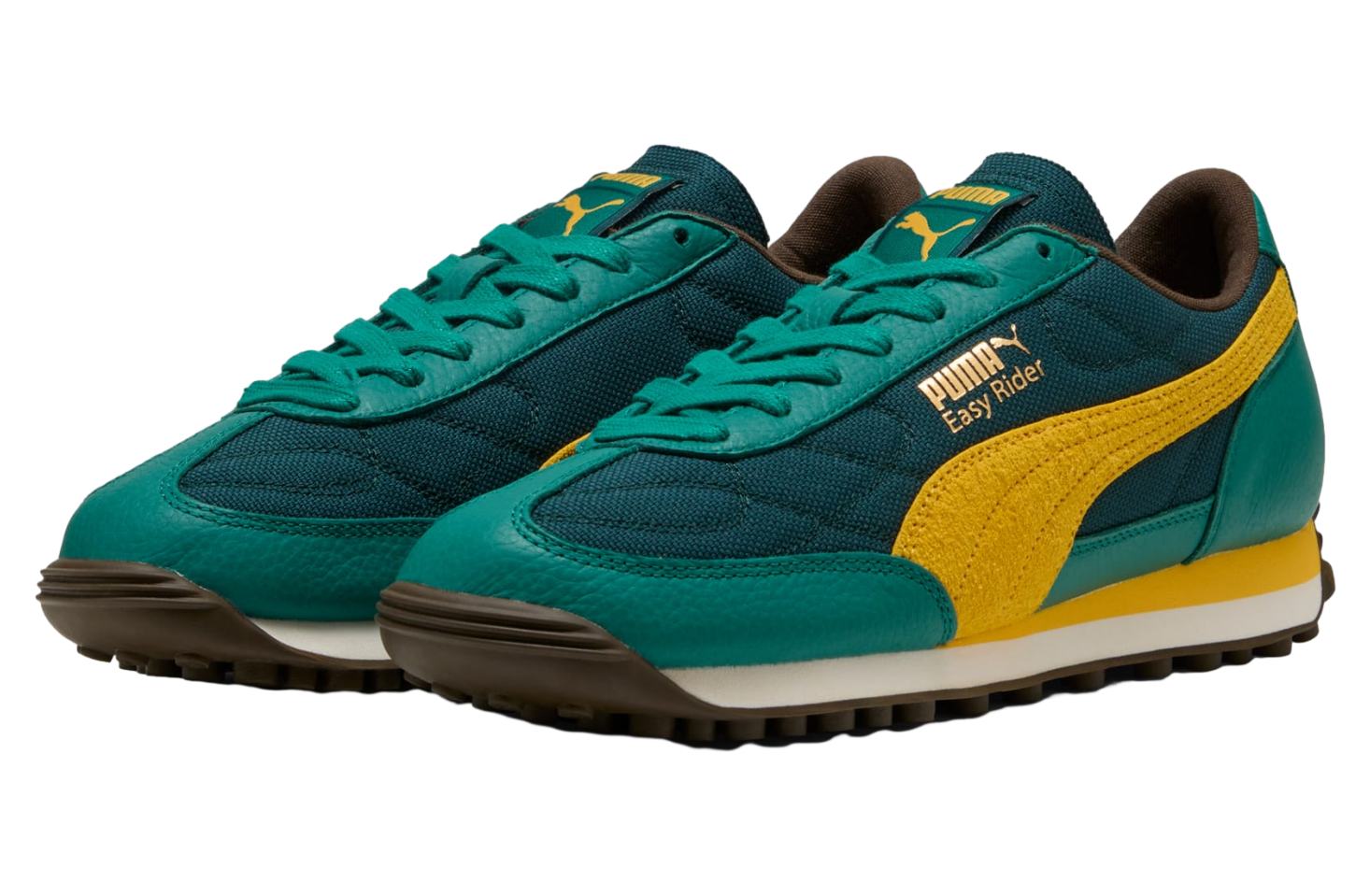 Puma Easy Rider Futbolito Green Terrain / Yellow Sizzle