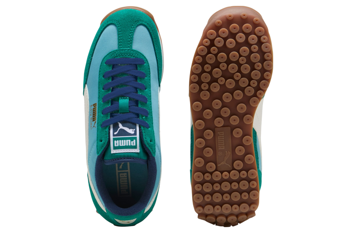 Puma Easy Rider Gs Aqua / Vapor Gray