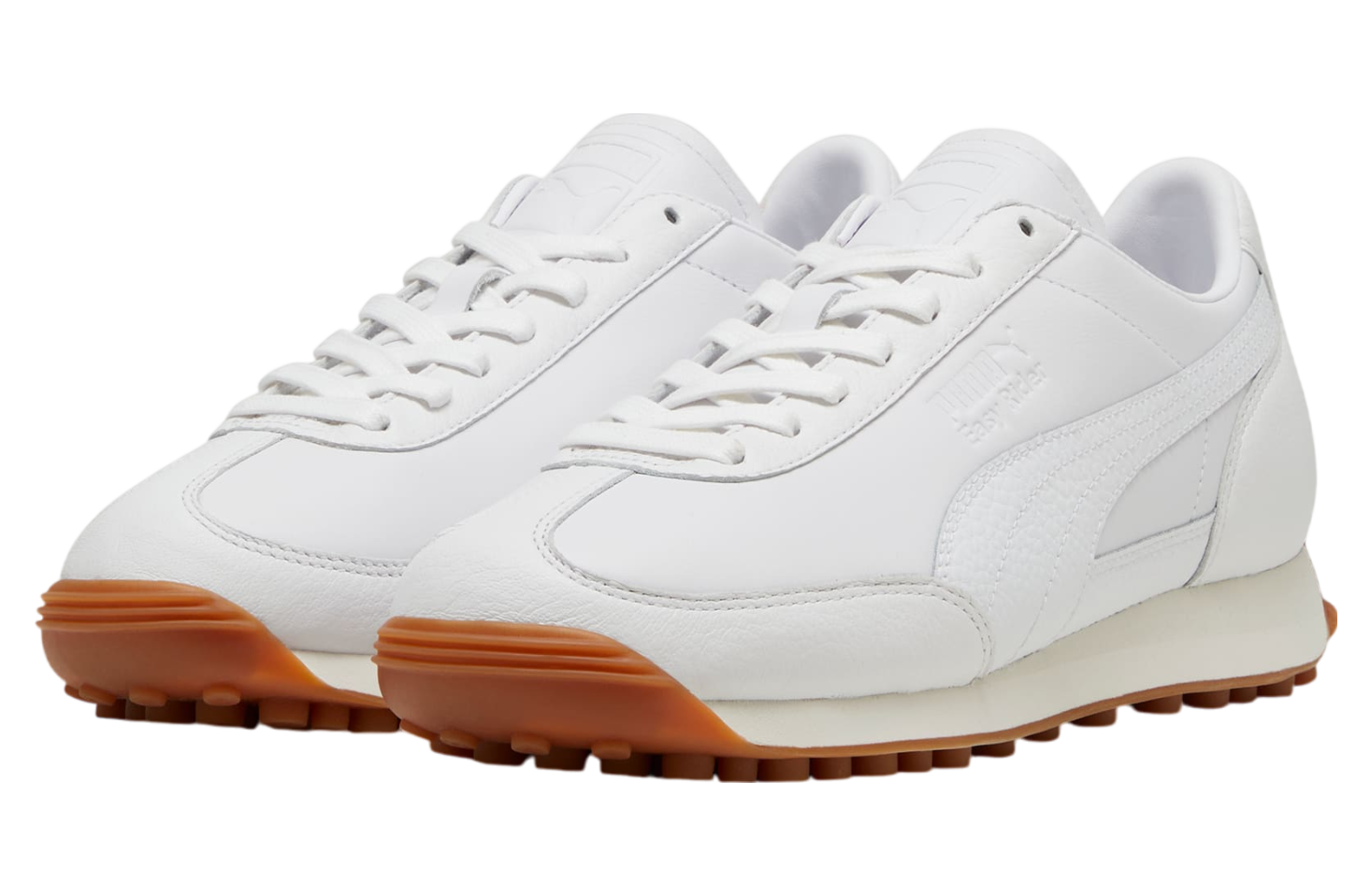 Puma Easy Rider Leather White / Frosted Ivory / Gum