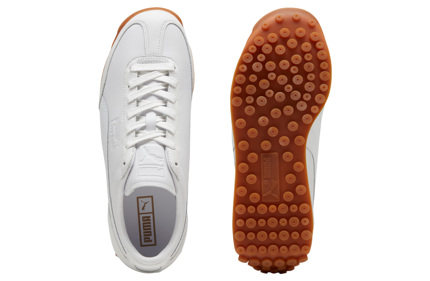 Puma Easy Rider Leather White / Frosted Ivory / Gum