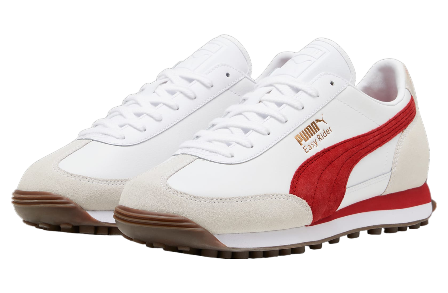 Puma Easy Rider Mix White / Club Red