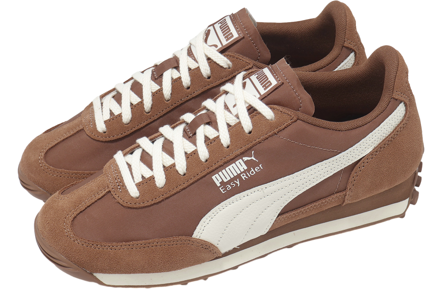 Puma Easy Rider Nylon Cool Brown Mushroom / Warm White