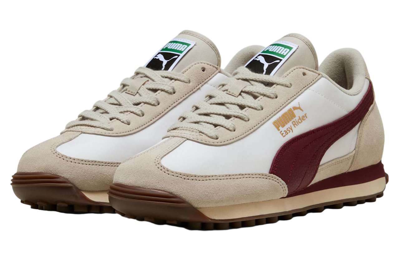 Puma Easy Rider Vintage White / Red
