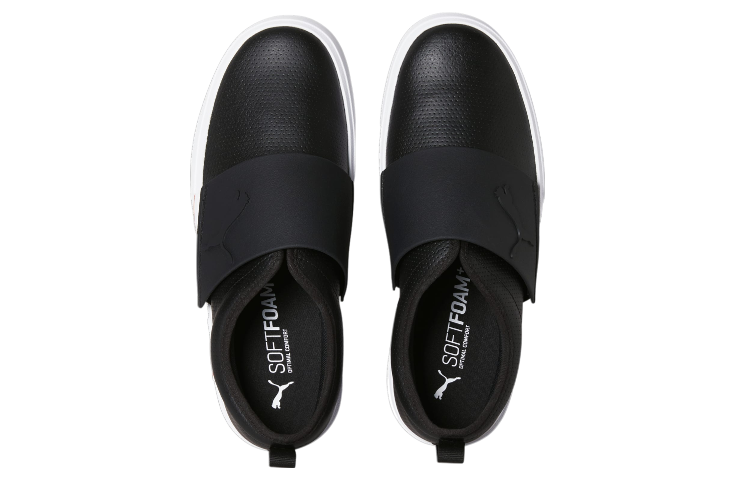 Puma El Rey Ii Slip-on Perf L Black / Chili Powder