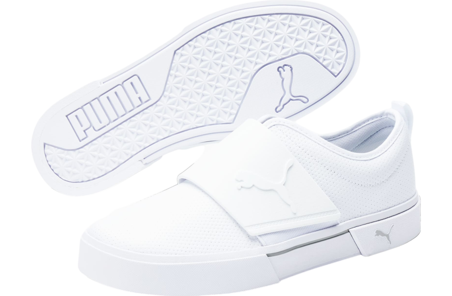 Puma El Rey Ii Slip-on Perf L White / Gray Violet