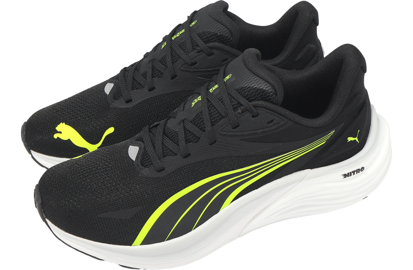 Puma Electrify Nitro 4 Black / Yellow Alert