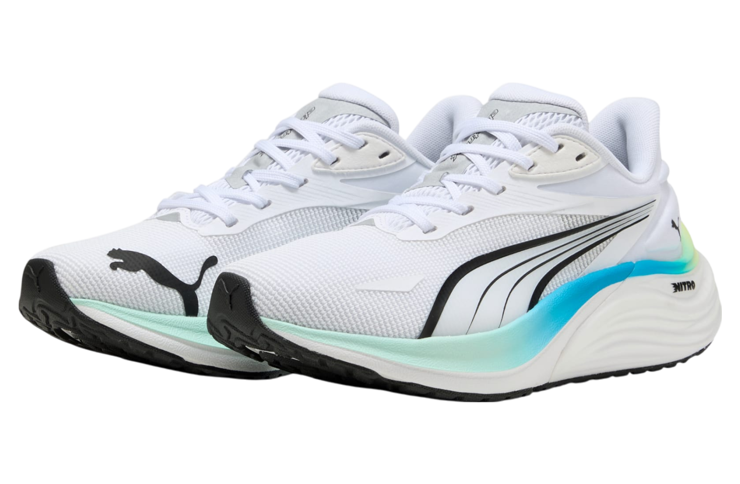Puma Electrify Nitro 4 GS White / Mint Melt