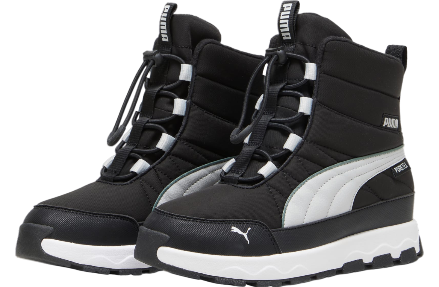 Puma Evolve Puretex GS Black / Ash Gray