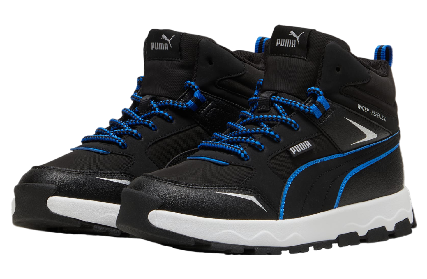 Puma Evolve Trail GS Black / Hyperlink Blue