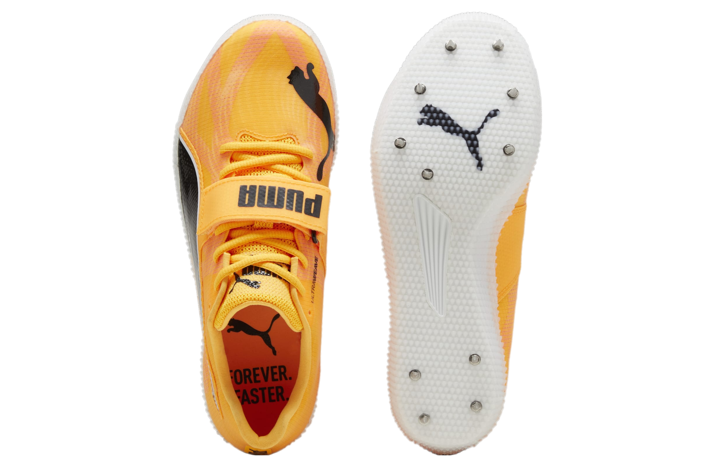 Puma Evospeed High Jump 11 Ultraweave Track Spikes Sun Stream / Sunset Glow