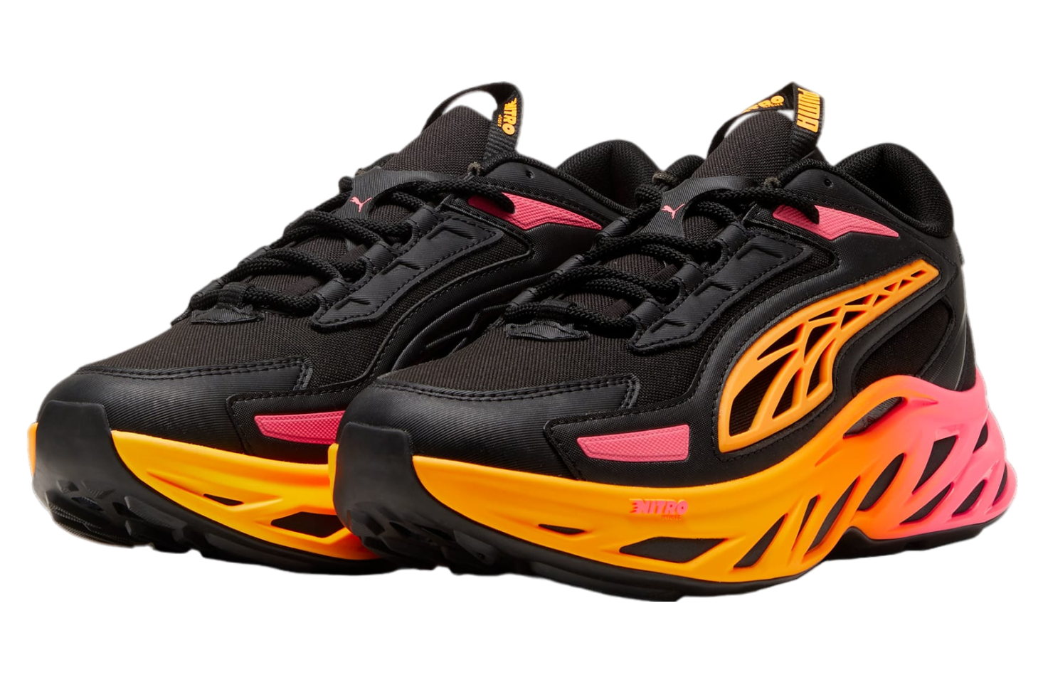 Puma Exotek Nitro Fire Glow Black / Sun Stream