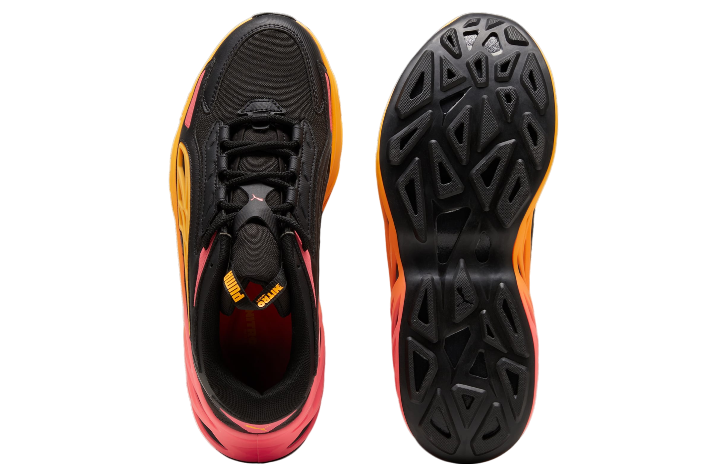 Puma Exotek Nitro Fire Glow Black / Sun Stream