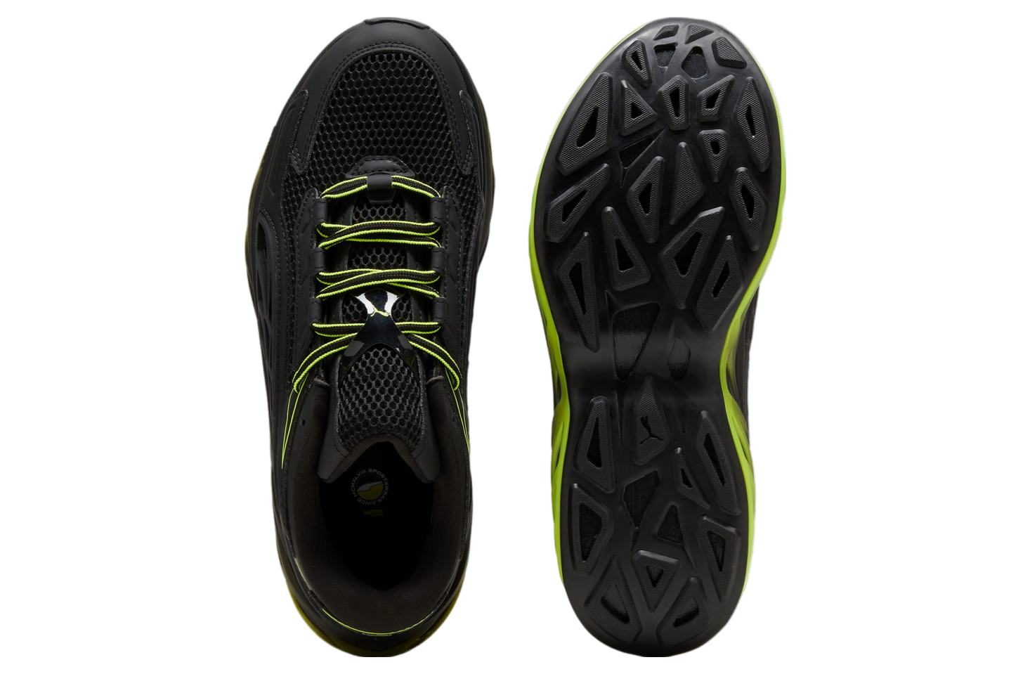 Puma Exotek Nitro Racing Black / Electric Lime