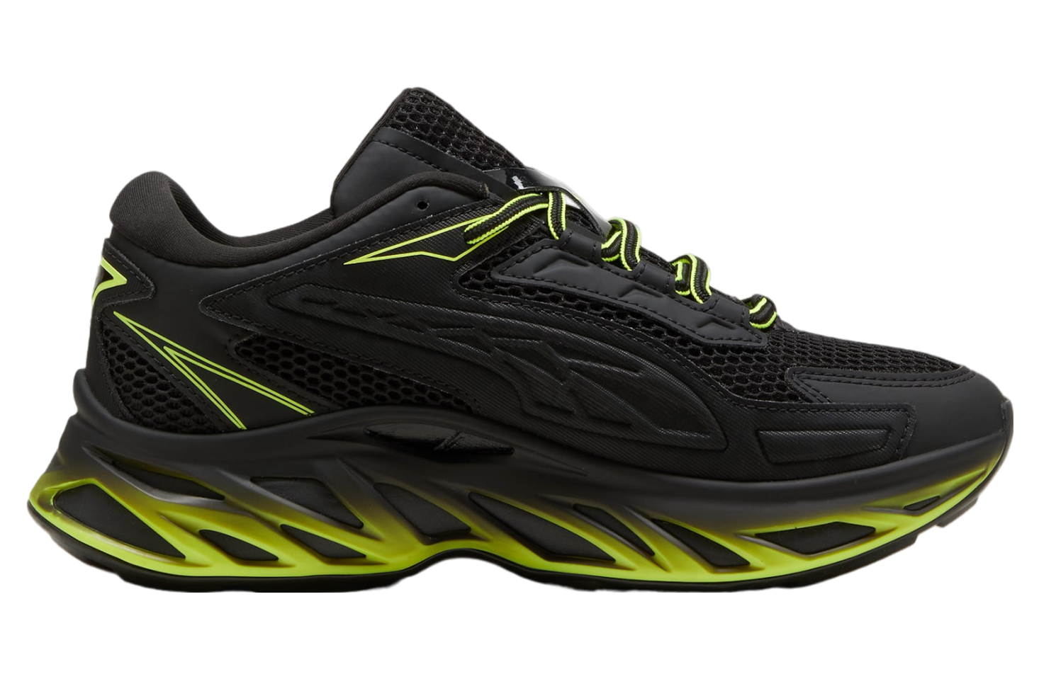 Puma Exotek Nitro Racing Black / Electric Lime