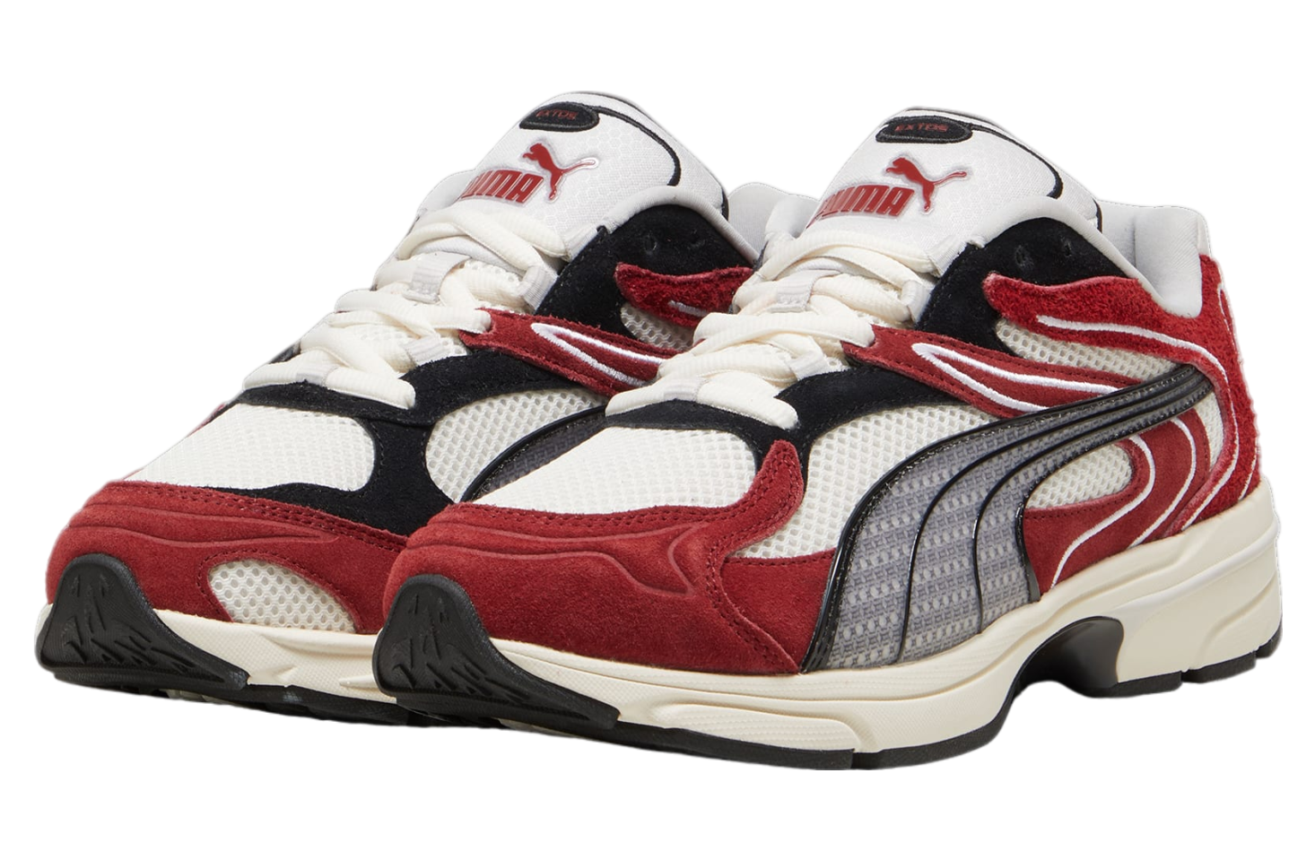 Puma Extos Collector Frosted Ivory / Intense Red