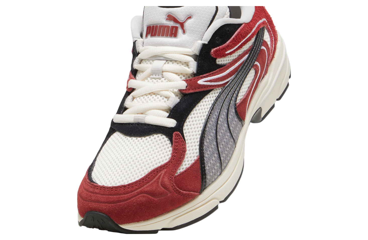 Puma Extos Collector Frosted Ivory / Intense Red