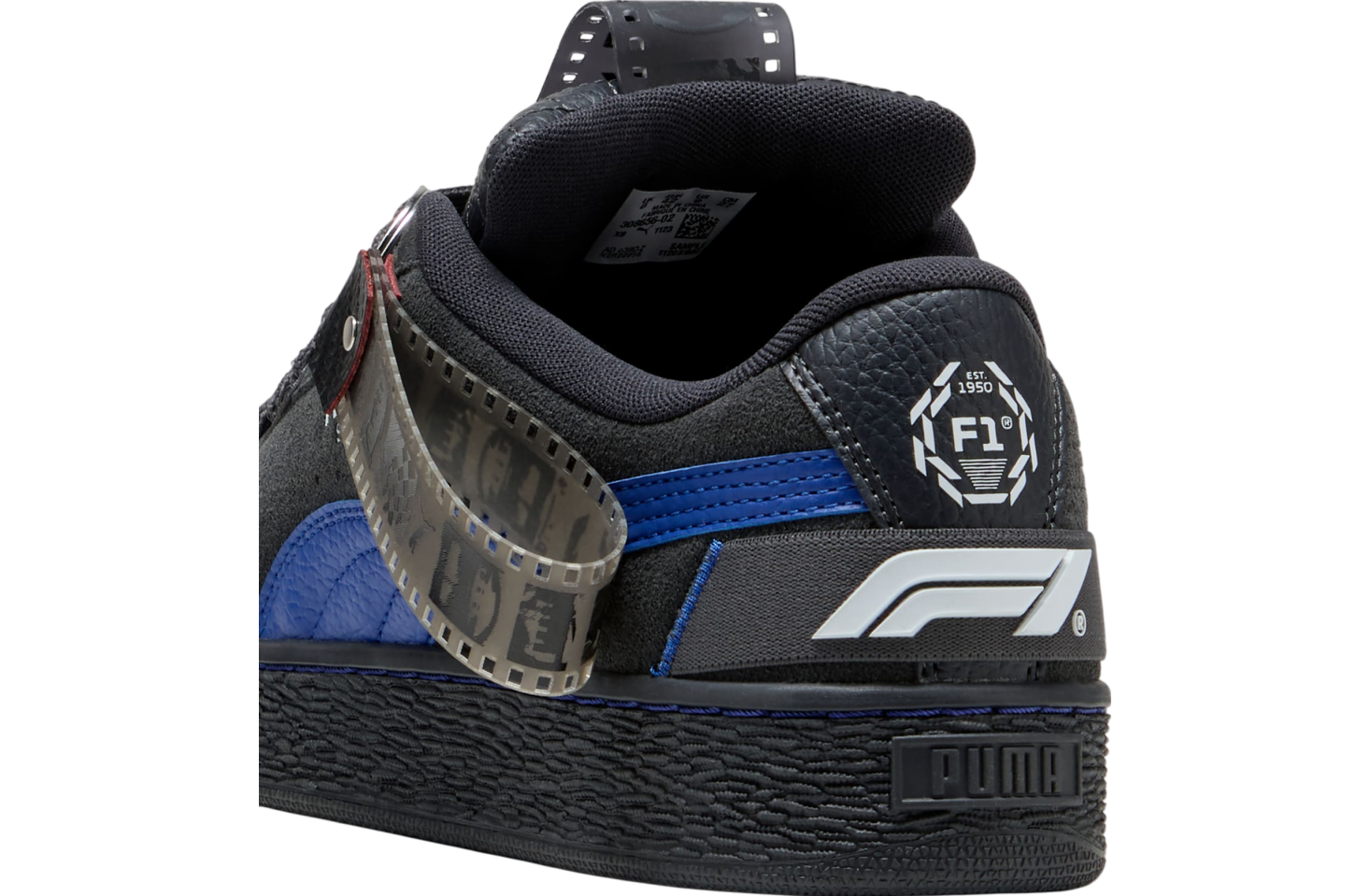 Puma F1 Suede Xl 75 Years Hero Black / Vivid Blue