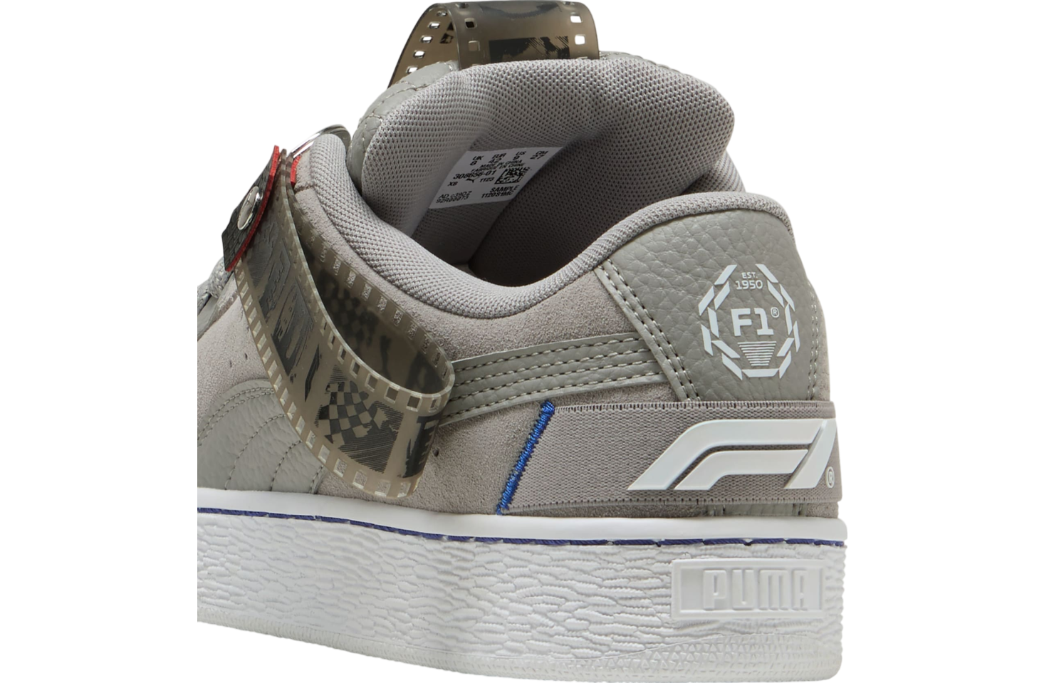 Puma F1 Suede Xl 75 Years Hero Matte Silver / Vivid Blue
