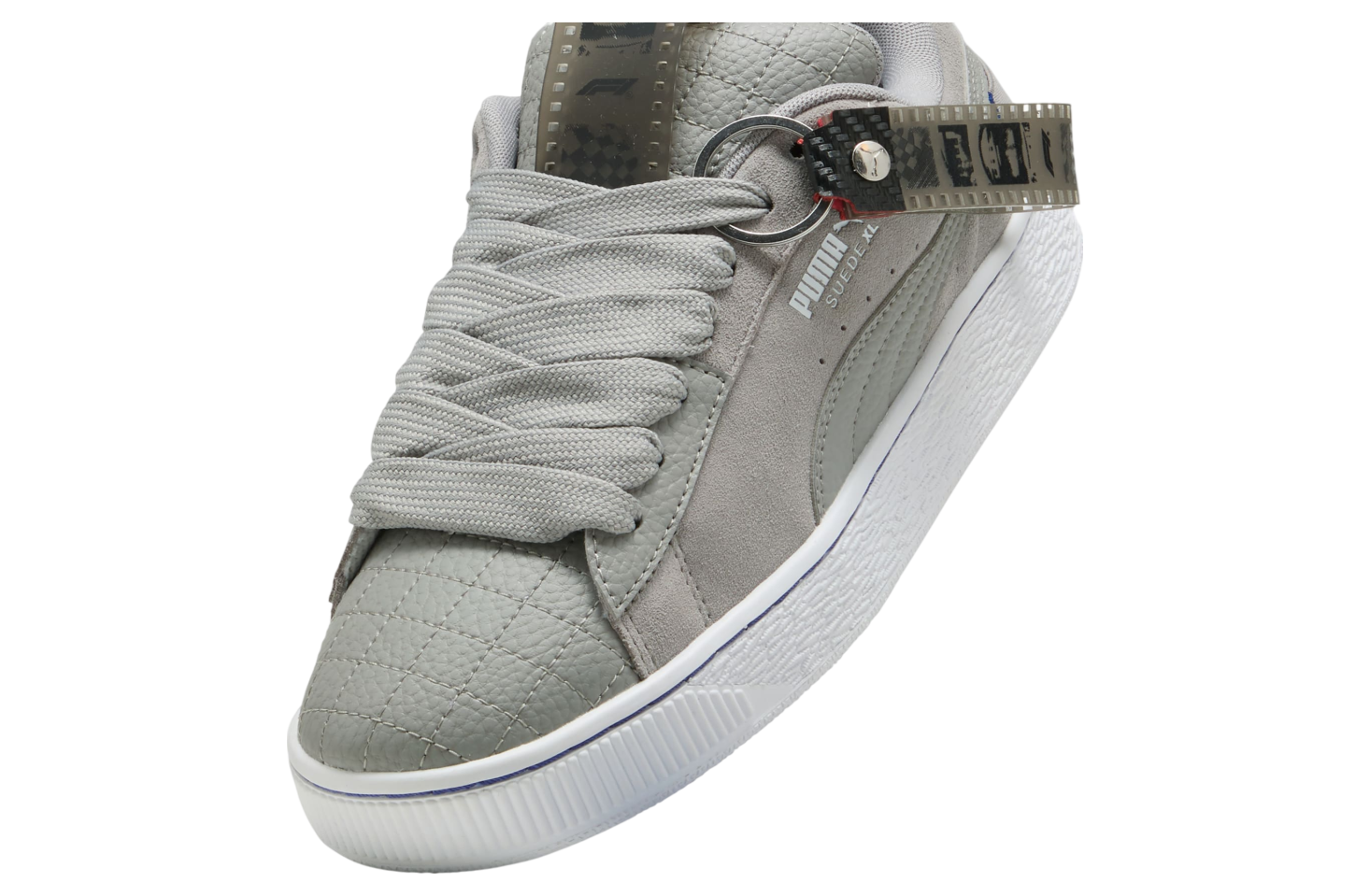 Puma F1 Suede Xl 75 Years Hero Matte Silver / Vivid Blue