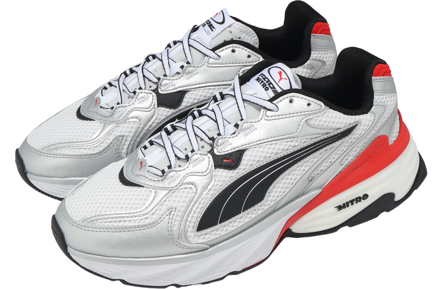 Puma Fade Nitro LS Silver / White