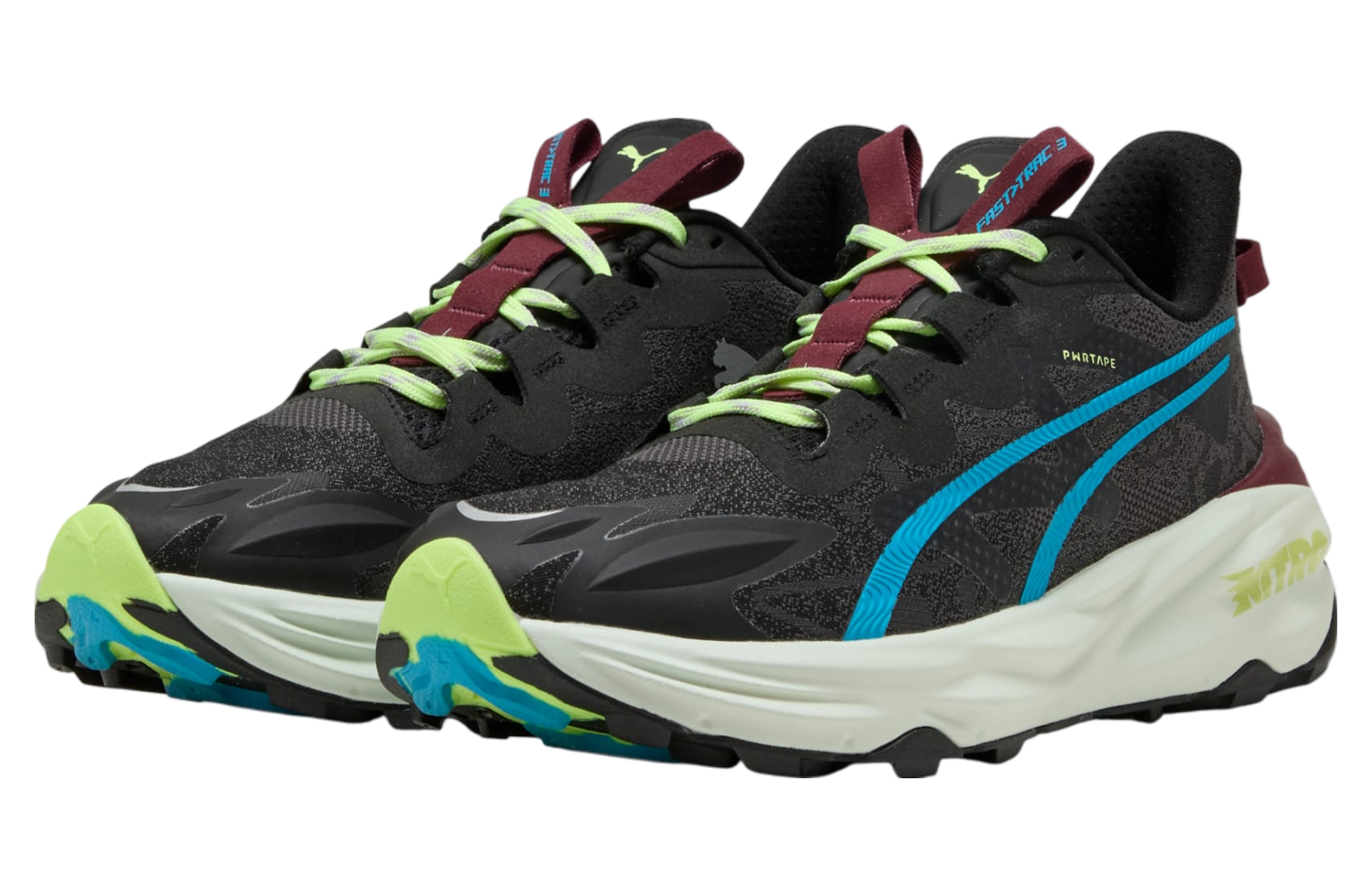 Puma Fast-Trac Nitro 3 Black / Sage Frost