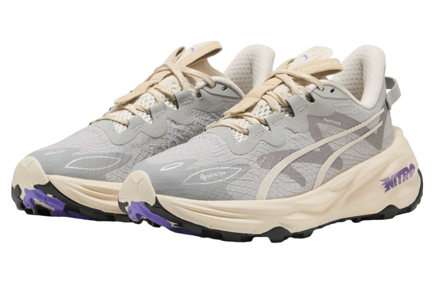 Puma Fast-Trac Nitro 3 Gore-Tex WMNS Gray Echo / Alpine Snow