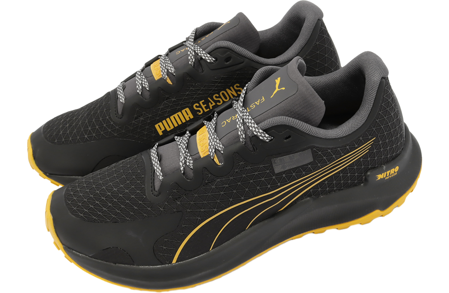 Puma Fast-Trac Nitro GTX Black / Yellow Sizzle