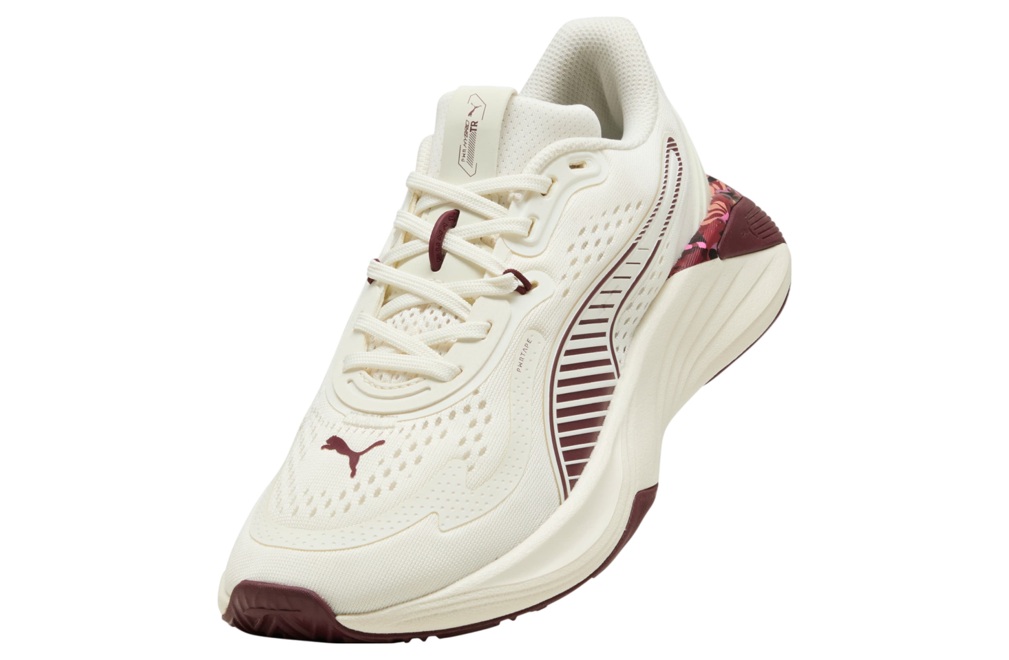 Puma Floral Ribbon Pwrhybrid WMNS Warm White / Ruby Shimmer