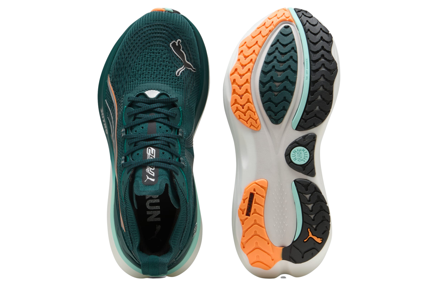 f♡ f♡ Puma Foreverrun Nitro 2 Green Terrain / Heat Fire - Oct 2025