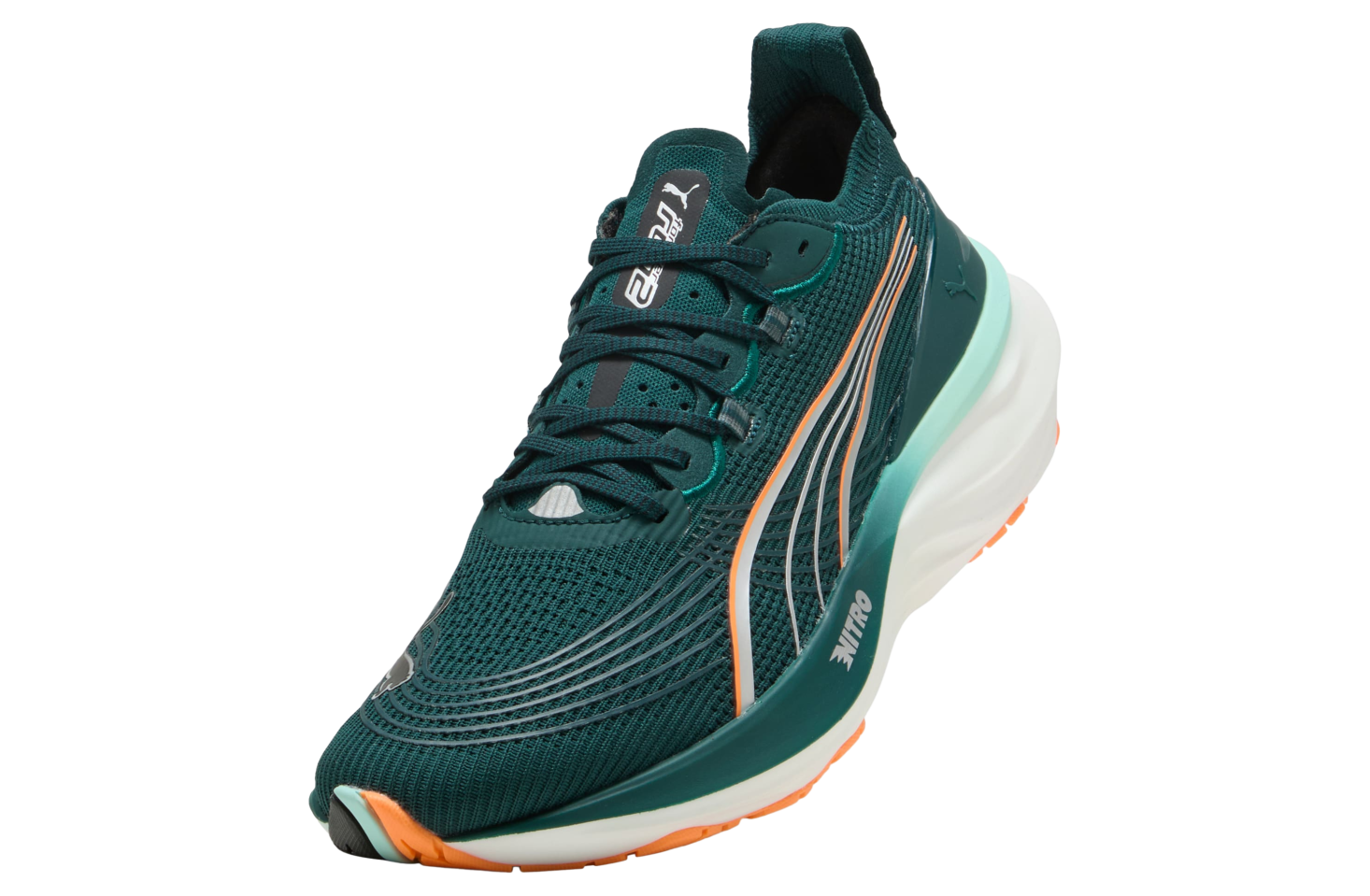 Puma Foreverrun Nitro 2 Green Terrain / Heat Fire