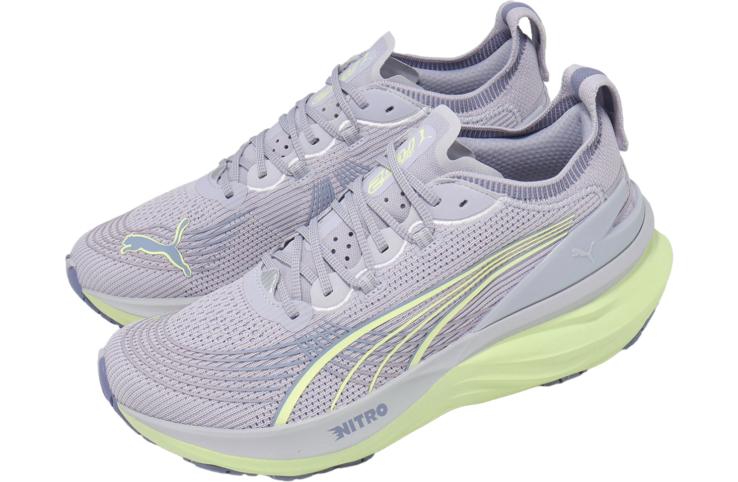 Puma ForeverRun Nitro 2 Vibrant Silver / Apple Spritz