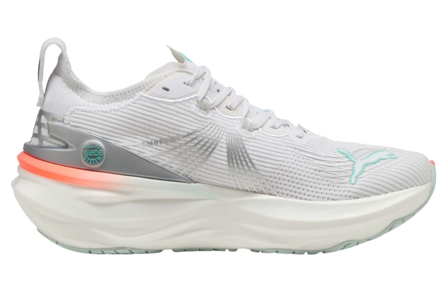 Puma Foreverrun Nitro 2 White / Glowing Red