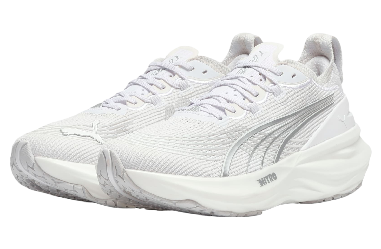 Puma Foreverrun Nitro 2 White / Silver (wide)