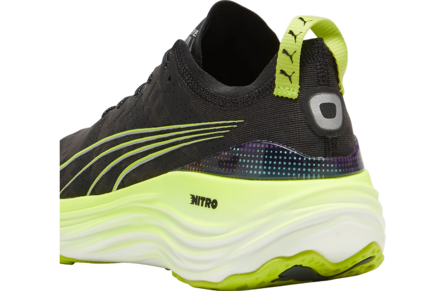 Puma Foreverrun Nitro Black / Lime Pow