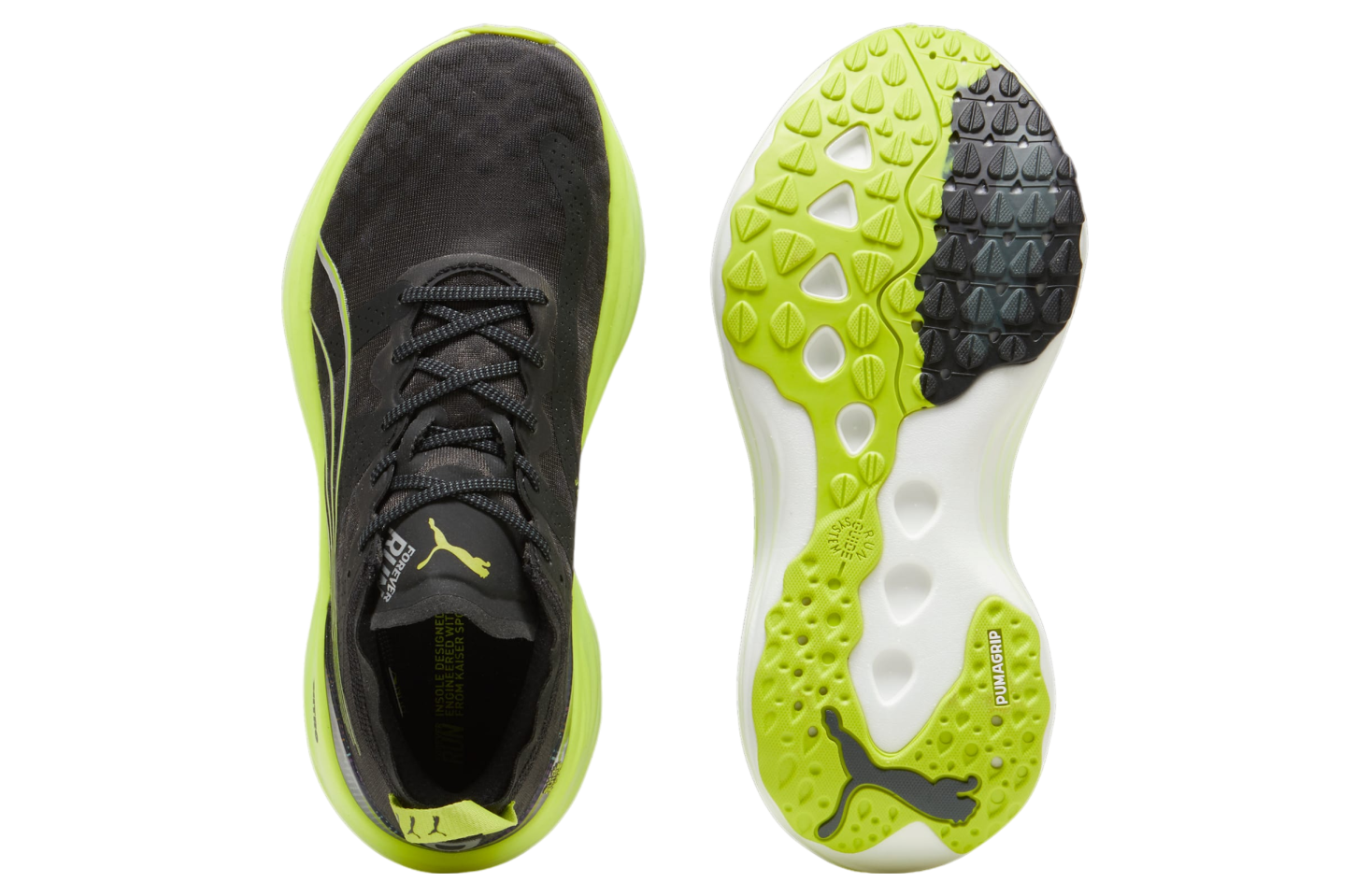 Puma Foreverrun Nitro Black / Lime Pow