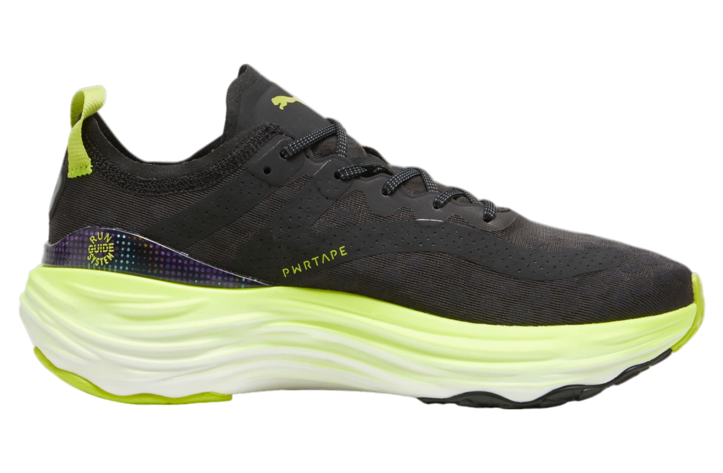 Puma Foreverrun Nitro Black / Lime Pow