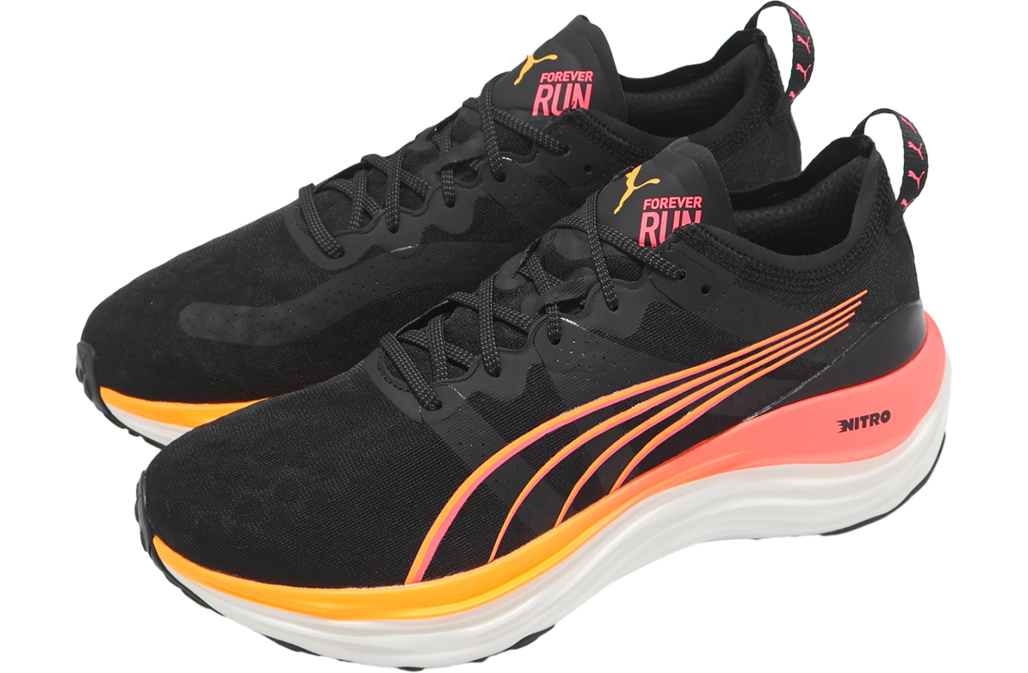 Puma ForeverRun Nitro Black / Sun Stream