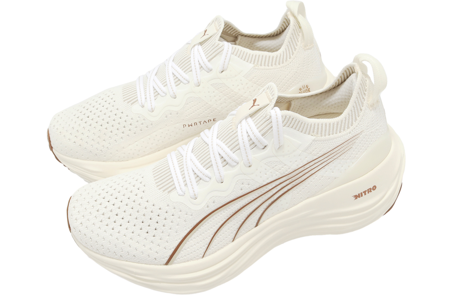 Puma ForeverRun Nitro Knit Warm White / Putty