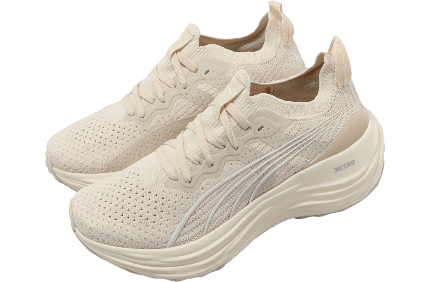 Puma ForeverRun Nitro Knit WMNS Alpine Snow / Warm White