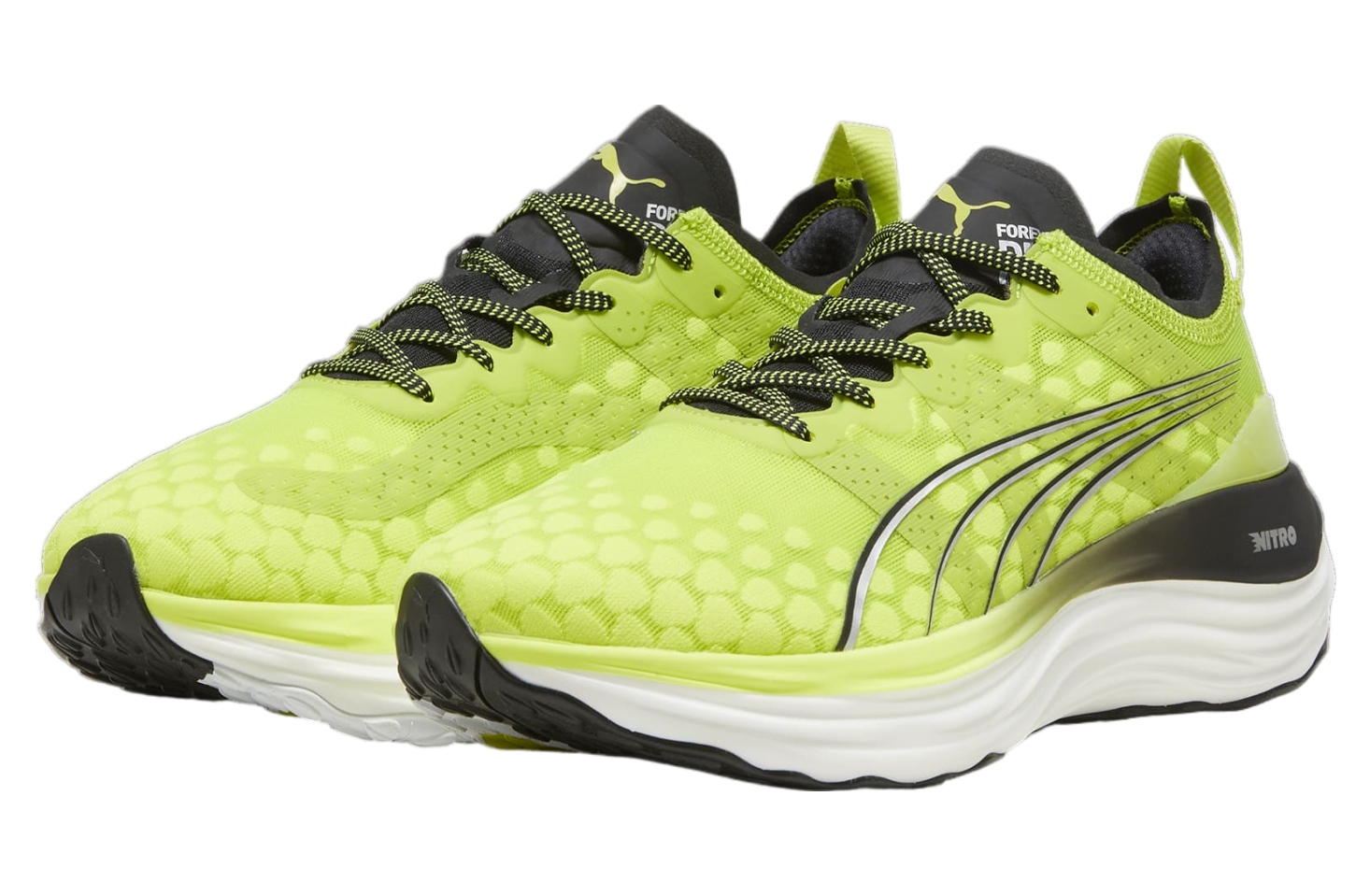 Puma Foreverrun Nitro Lime Pow / Black